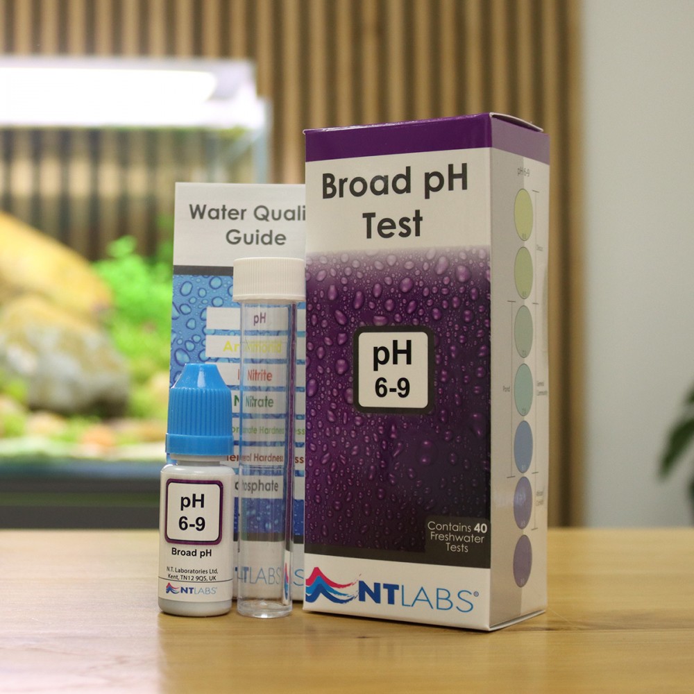 NT Labs Marine Lab PH Test Kit - Liquid Drop Tests For Saltwater Aquariums, Up To 40 Tests-444704